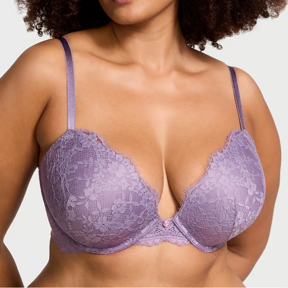 NWT Dream Angels Push-Up Lace Bra - Picture 1 of 3